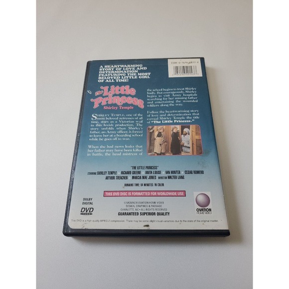 Little Princess - DVD By Temple, Shirley - VERY GOOD - Picture 2 of 4